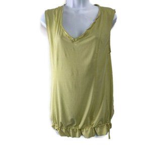 Lululemon Women's 6   Yellow  Stripe Top